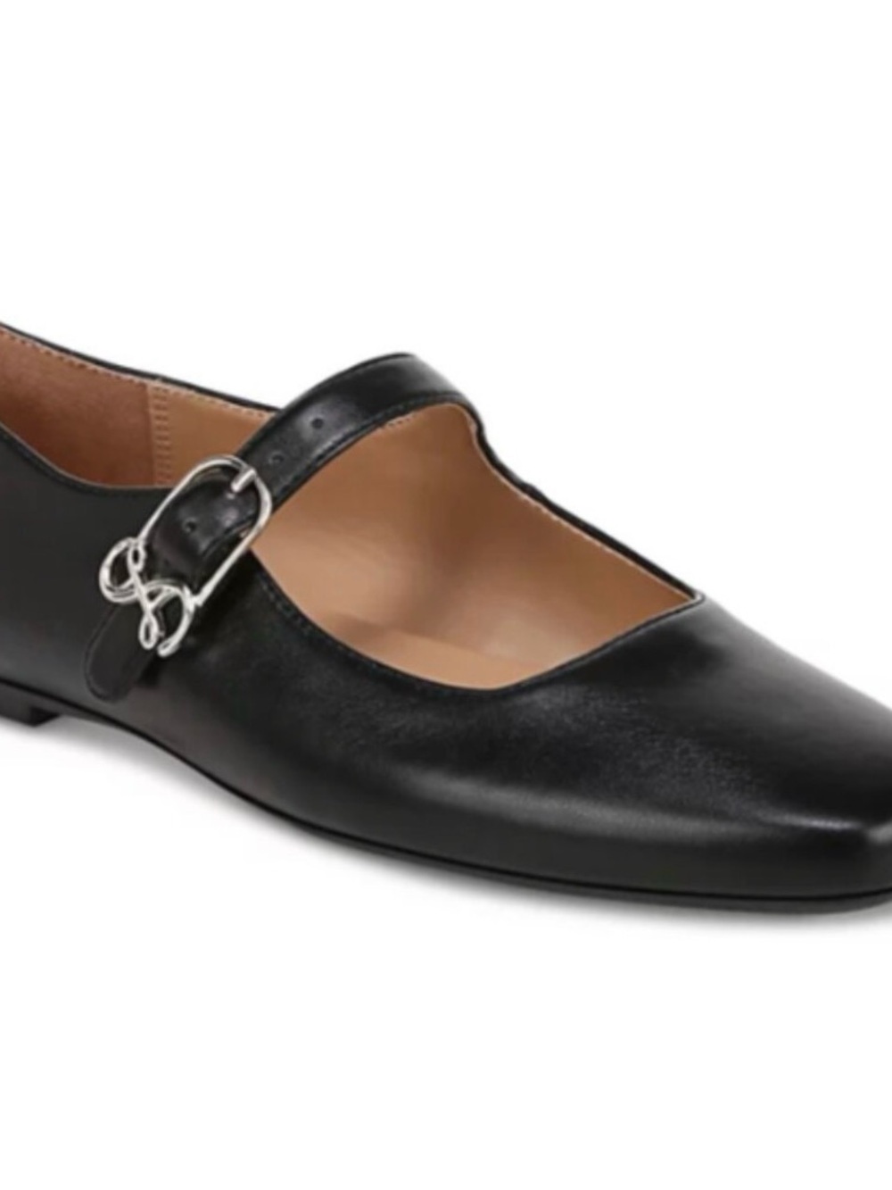 Sam and Libby Fredi Mary Jane flats black - 7 Office Siren